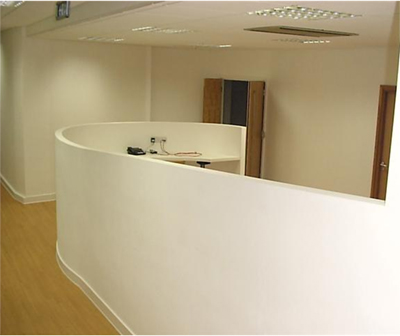 Free standing partitions